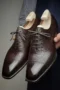 Brown Leather Althea Brogue Toe Cap Oxfords - Formal Shoes