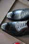 Black Leather Davos Opera Slip On Oxfords - Formal Shoes